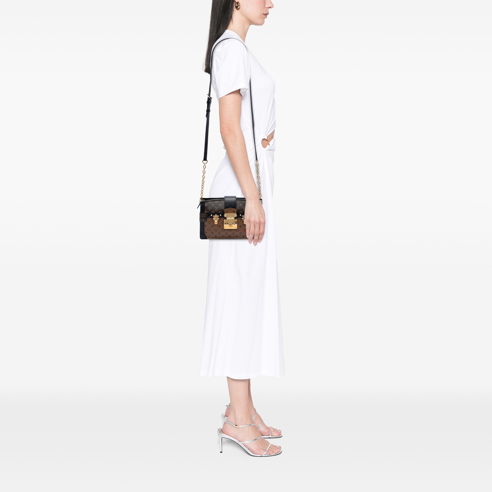 Pre-Loved Louis Vuitton Monogram Reverse Trunk Clutch - Picture 6 of 6